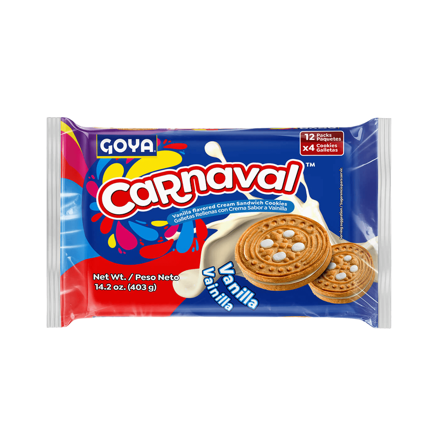 Goya Carnaval Vainilla 14.2oz (12/cs)