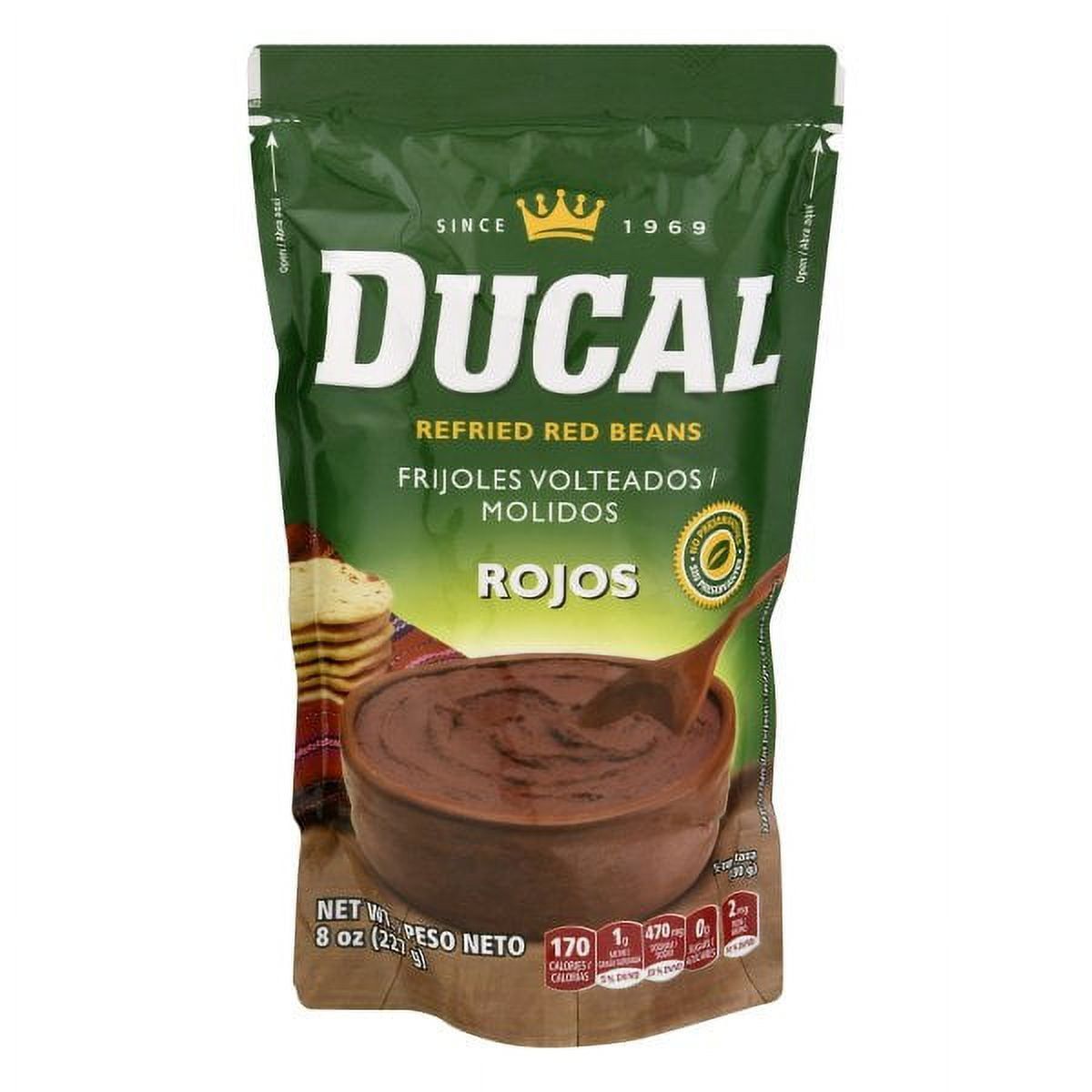 8oz Ducal Red Beans Doypack (24/cs)