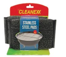 2pk Stainles Steel Pads (48/cs)