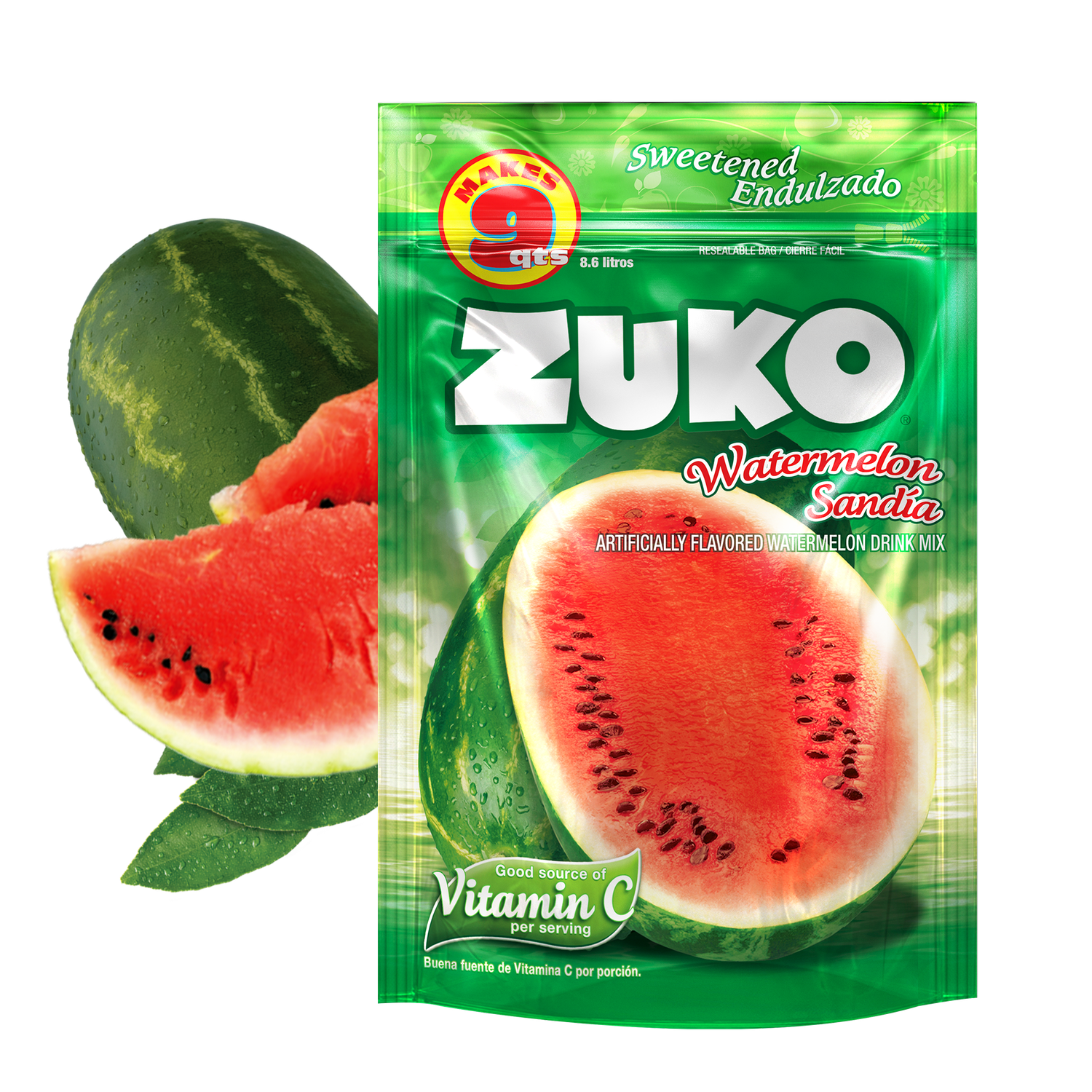 Zuko Watermelon Family Pack 14.1oz (12/cs)