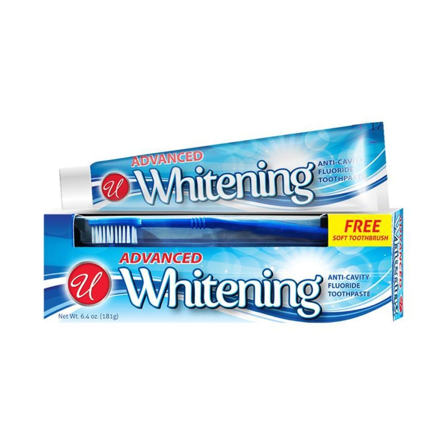 6.4 Oz Tp Whitening With Toothbrush {82643} (24/cs)