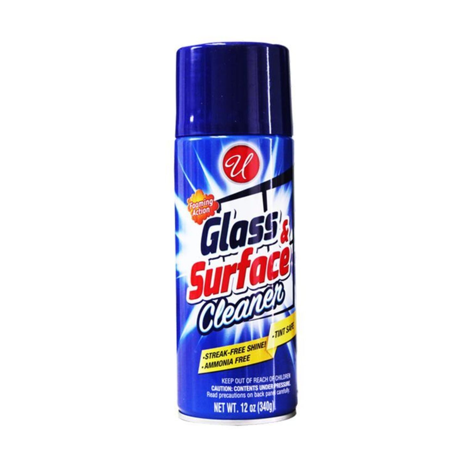 12Oz Glass &amp; Surface Cleaner Foam {CN91096-A} (12/cs)