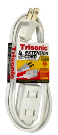 15' Etl Ext Cord Brn