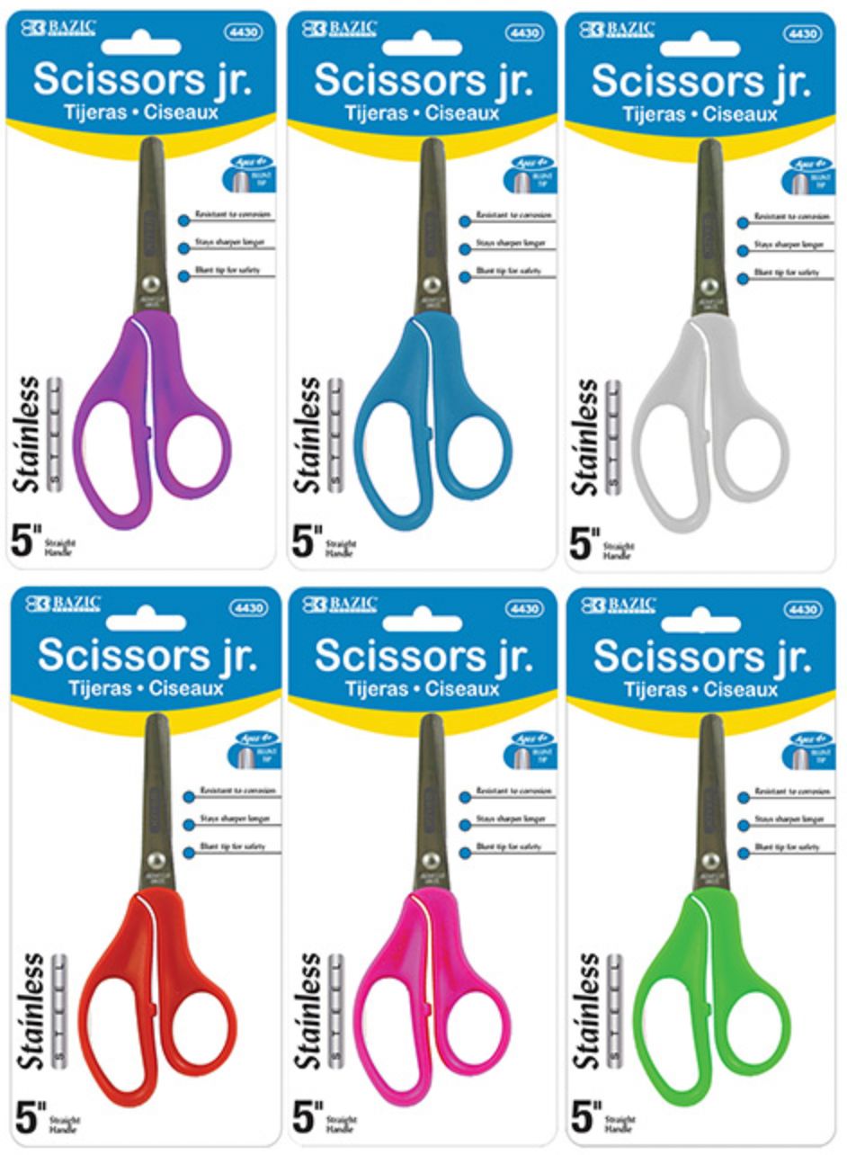 5" Blunt Tip School Scissors (24/cs)