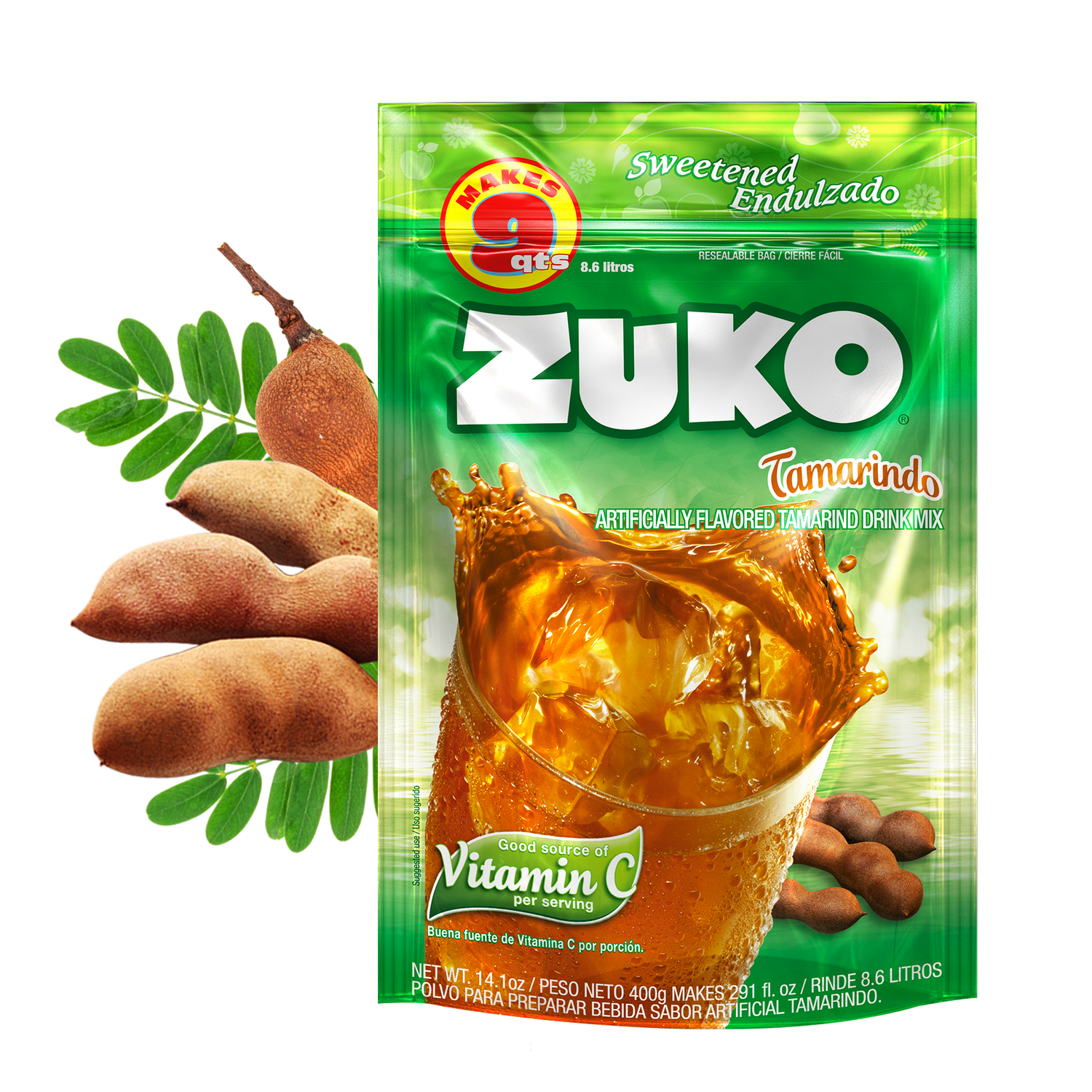Zuko Tamarindo Family Pack 14.1oz (12/cs)