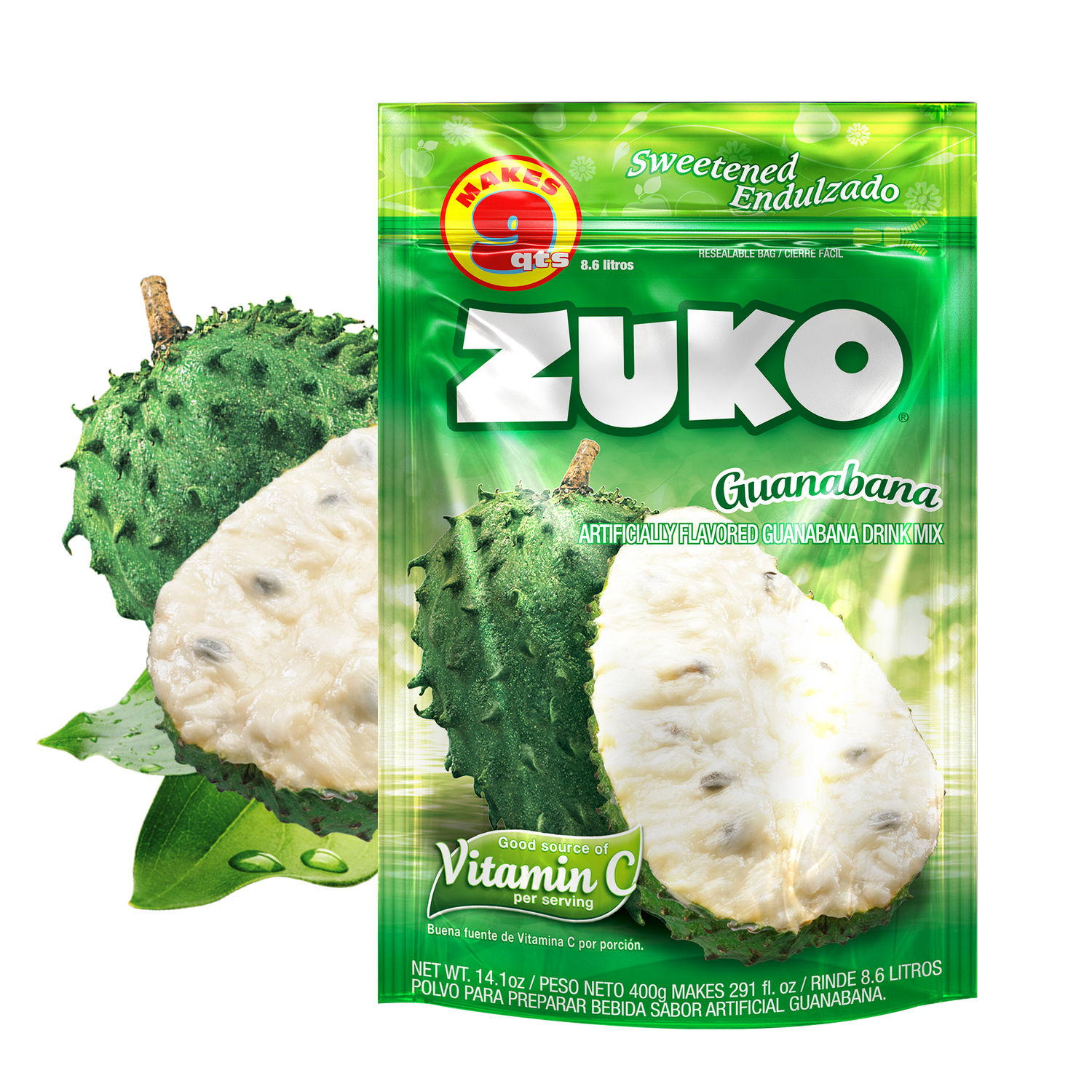 Zuko Guanabana Family Pack 14.1oz (12/cs)