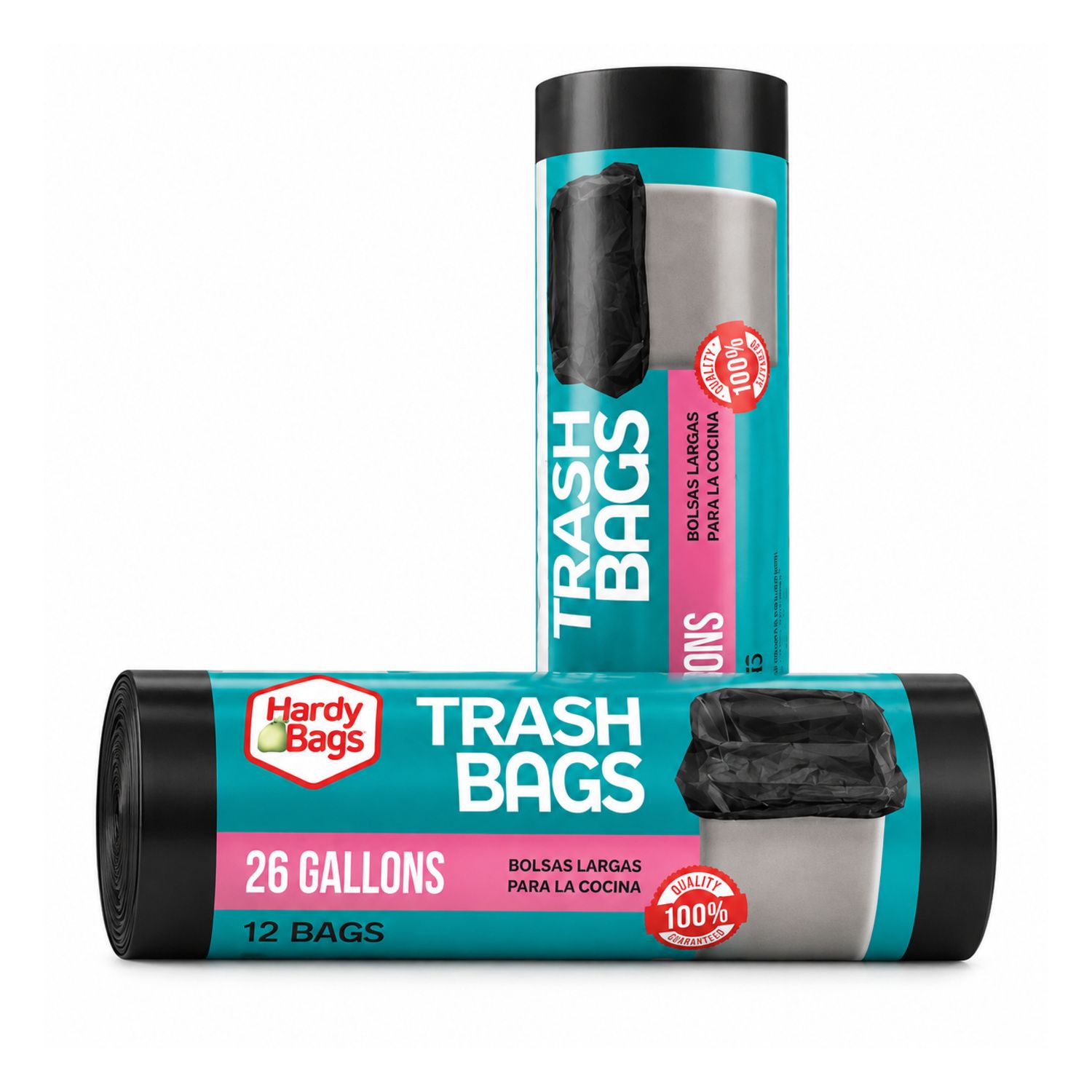 12Ct Hardy Bag 26Gal Roll Bag {IN85595} (24/cs)