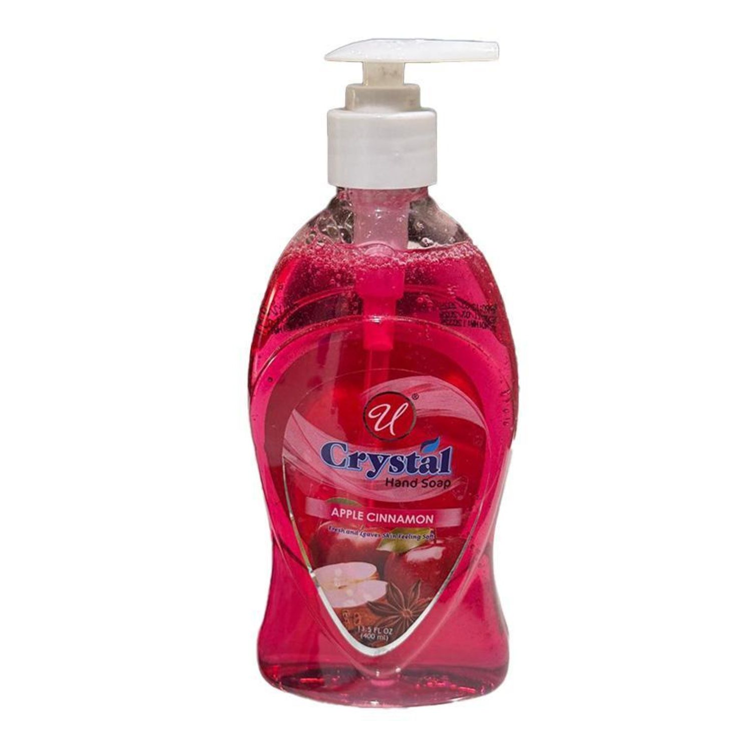 13.5Oz Clear Hand Wash Apple Cinnamon {83019} (12/cs)