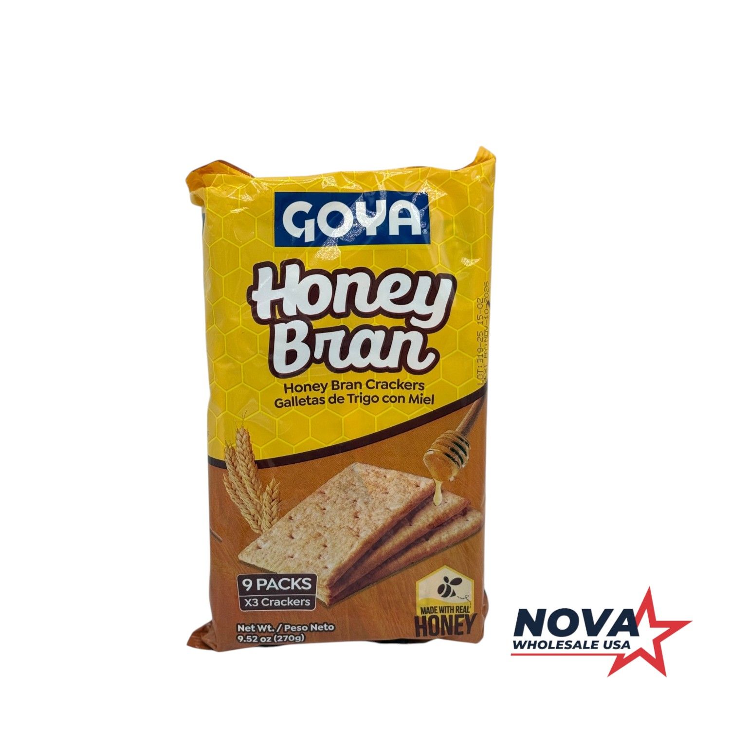 Goya Honey Bran 9.52oz (12/cs)
