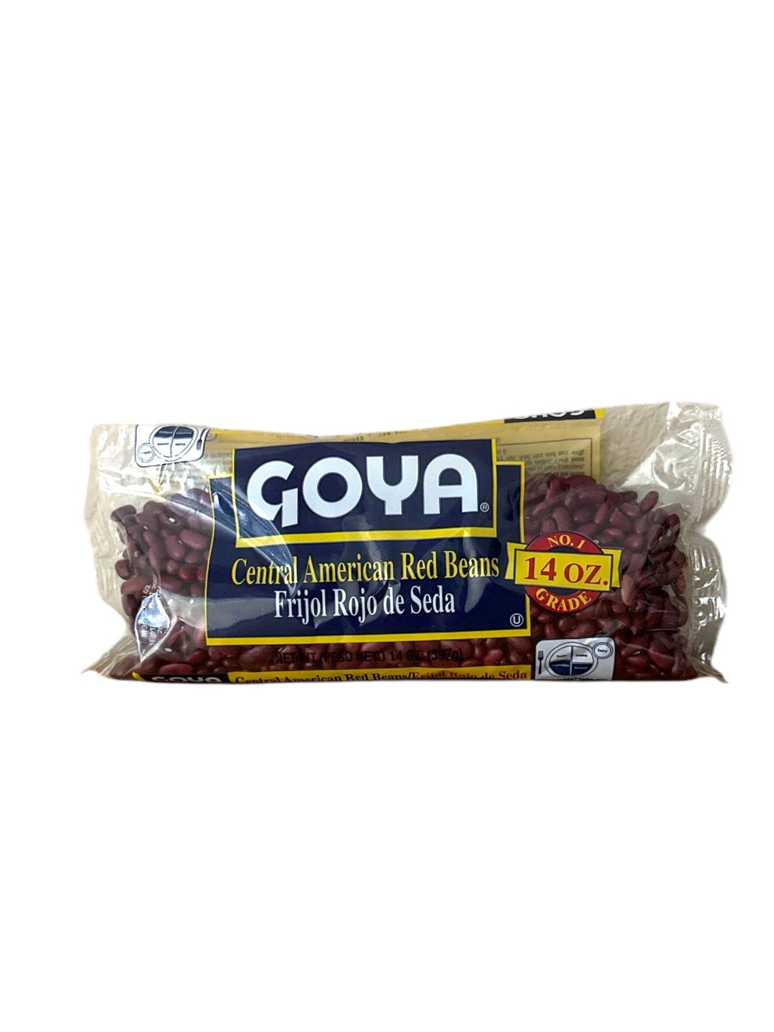 Goya Central American Red Beans / Frijoles Rojos de Seda 14oz Bag (24/cs)