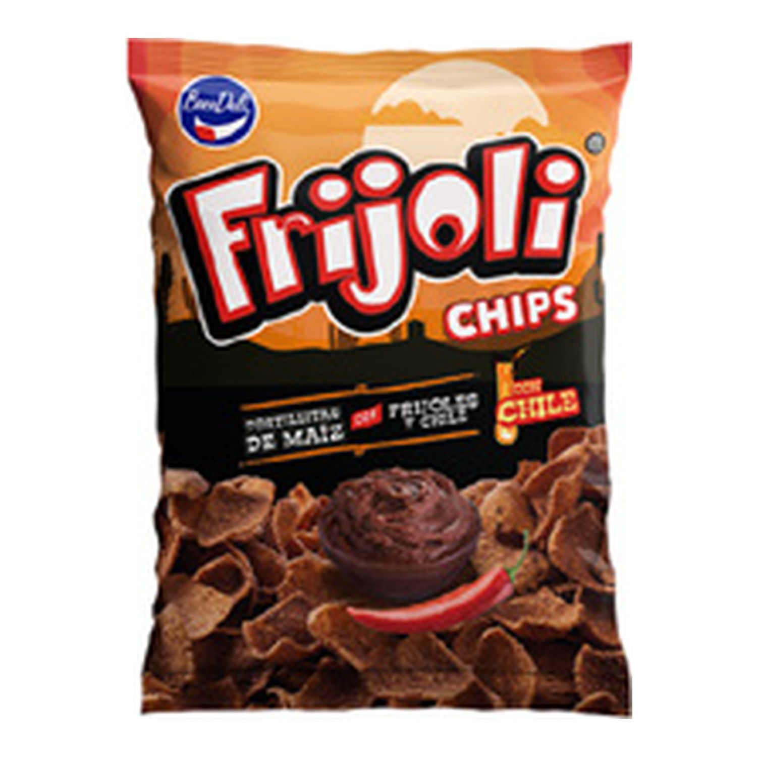 Bocadeli Frijoli  Chips w/Chili and Beans Flavored(25/cs)