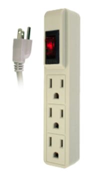 3 Outlet Pwr Strip
