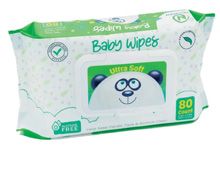 80ct Baby Wipes With Cap (24/cs)