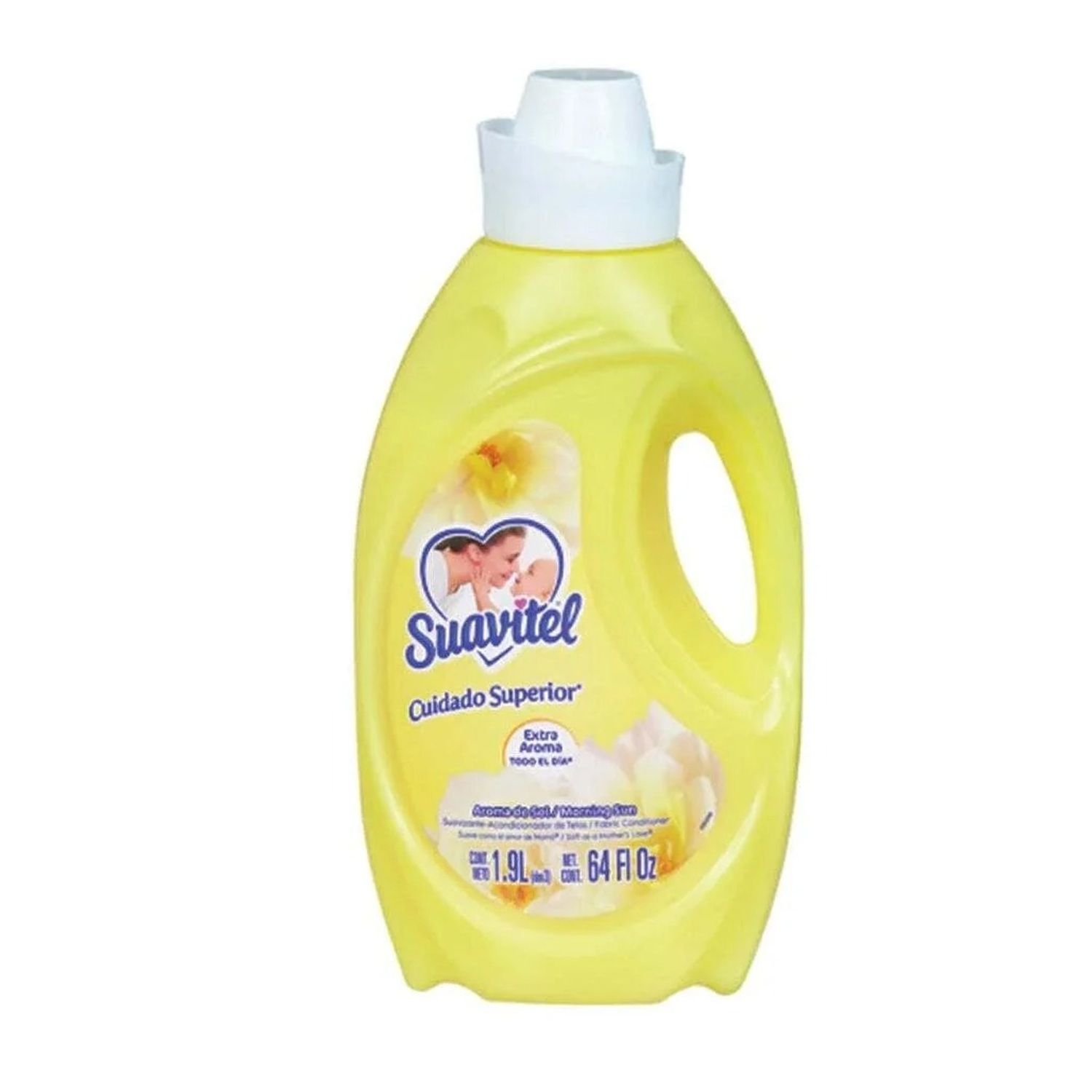 64oz Suavitel Fabric Softener- Morning Sun {Yellow} (6/cs)