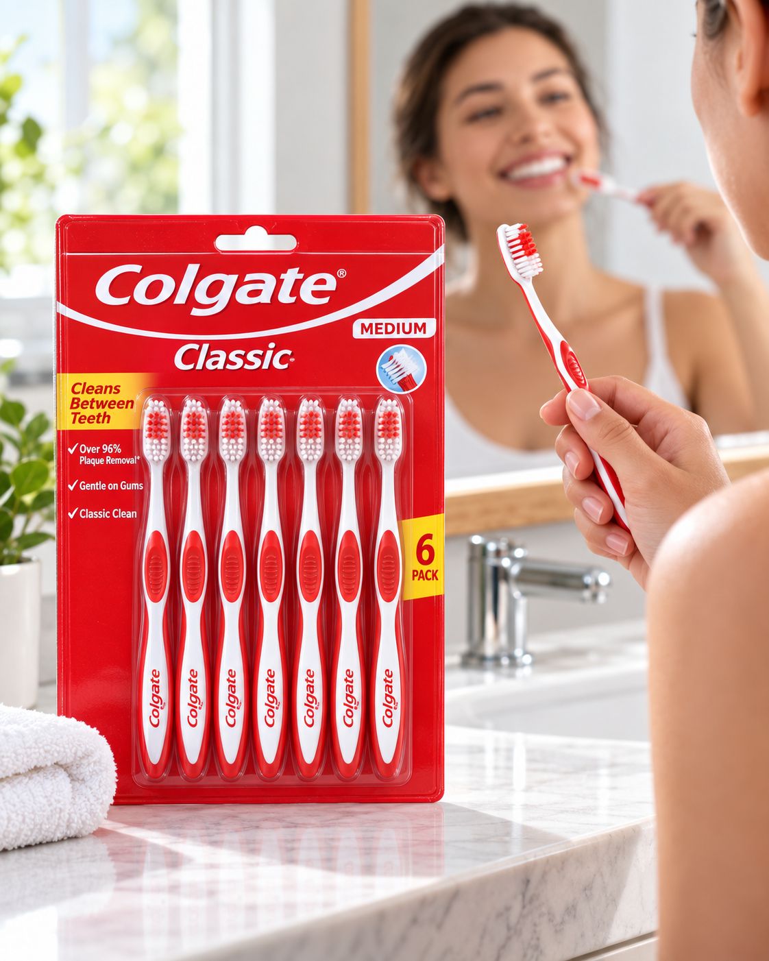 Colgate Classic TB Medium (6/Pack)