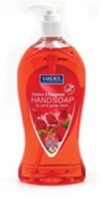 13.5oz Lucky Hand Soap-Strawberry &amp; Pomegranate