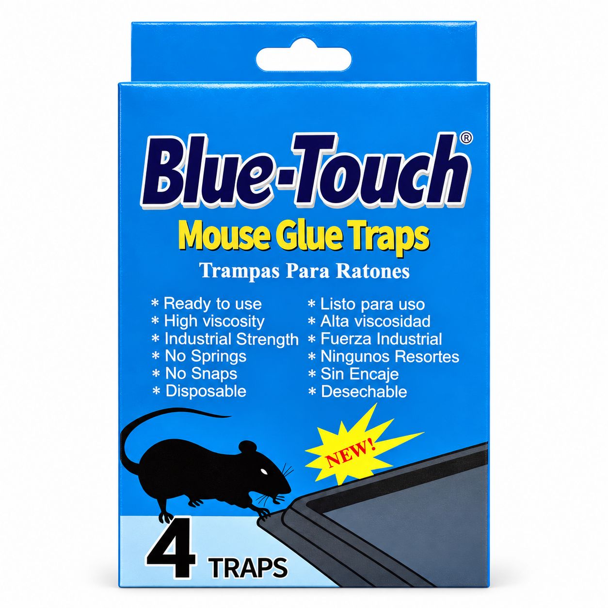 Large Blue Mouse Glue Traps (48/cs)