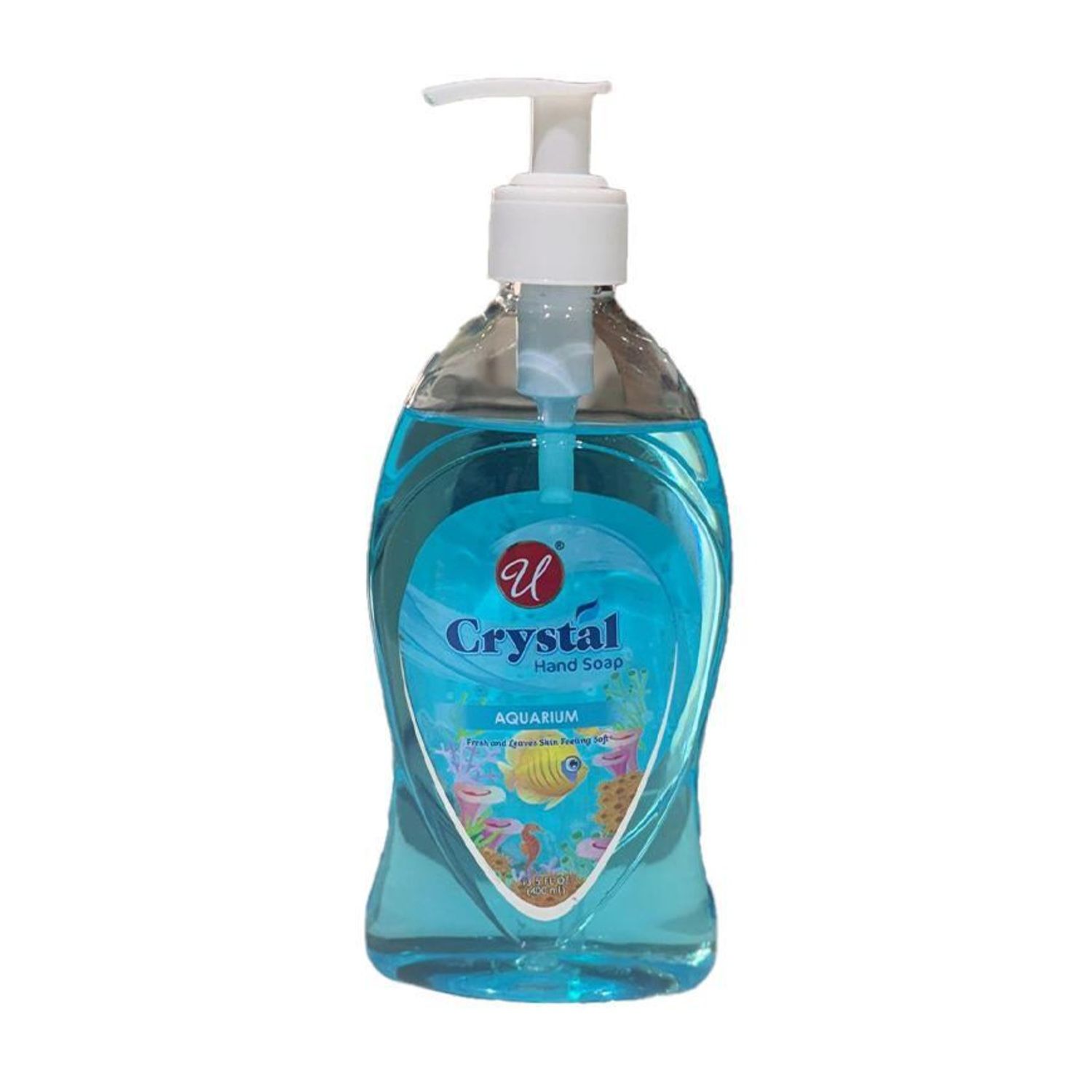 13.5Oz Clear Hand Wash Aquarium {83014} (12/cs)