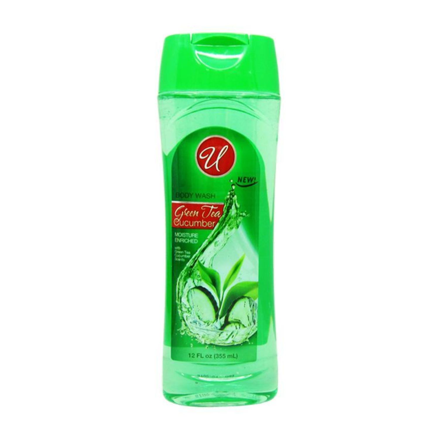 12Oz Body Wash Green Tea Cucumber {55024} (12/cs)