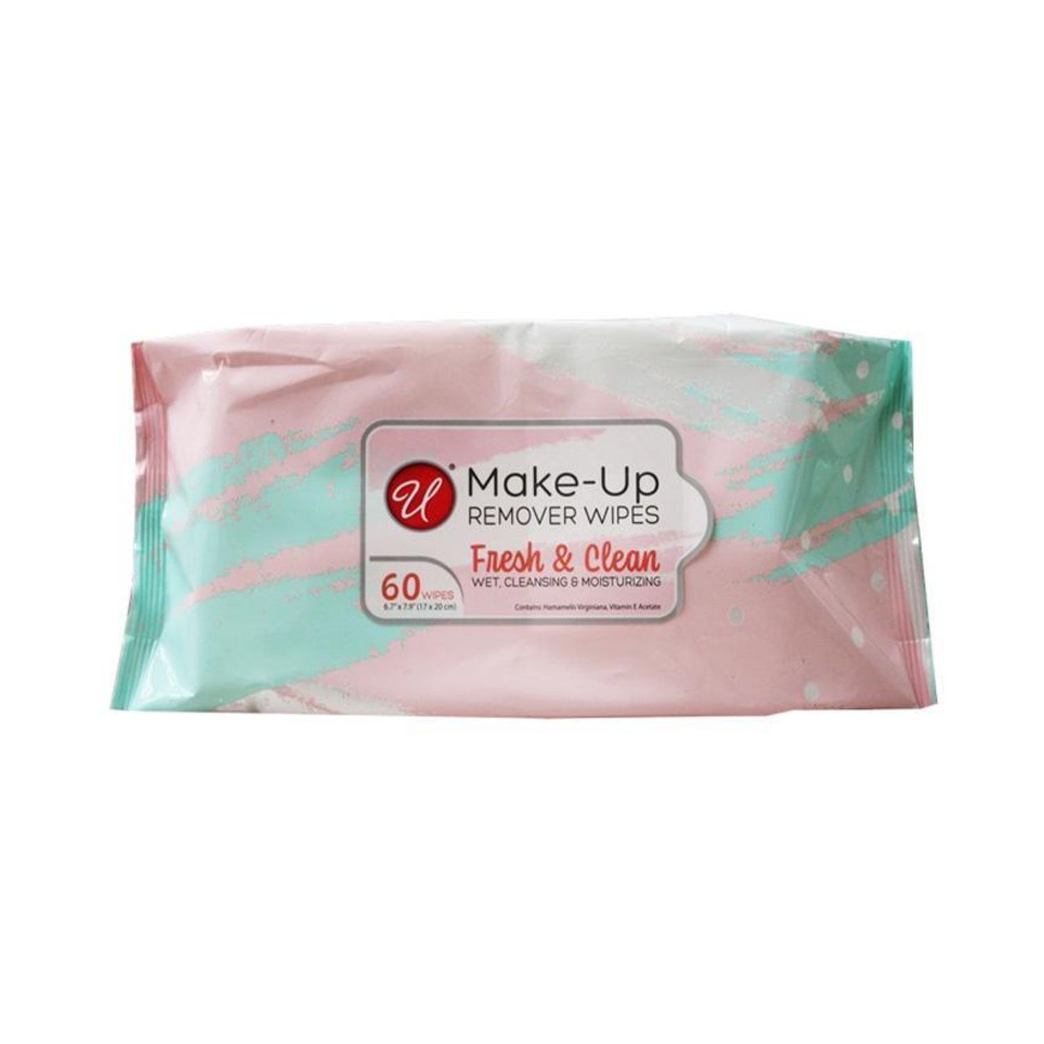 60Ct Make Up Remover Wipes {CN91108} (24/cs)