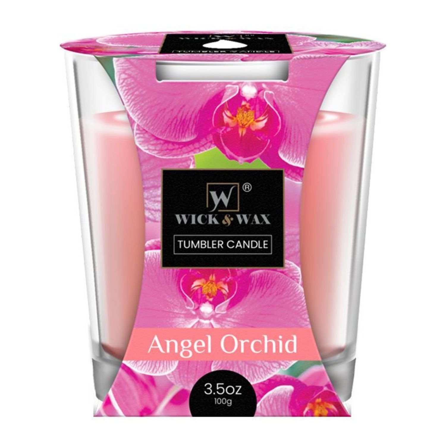 3.5Oz Tumbler Candle Angel Orchid {86064} (12/cs)