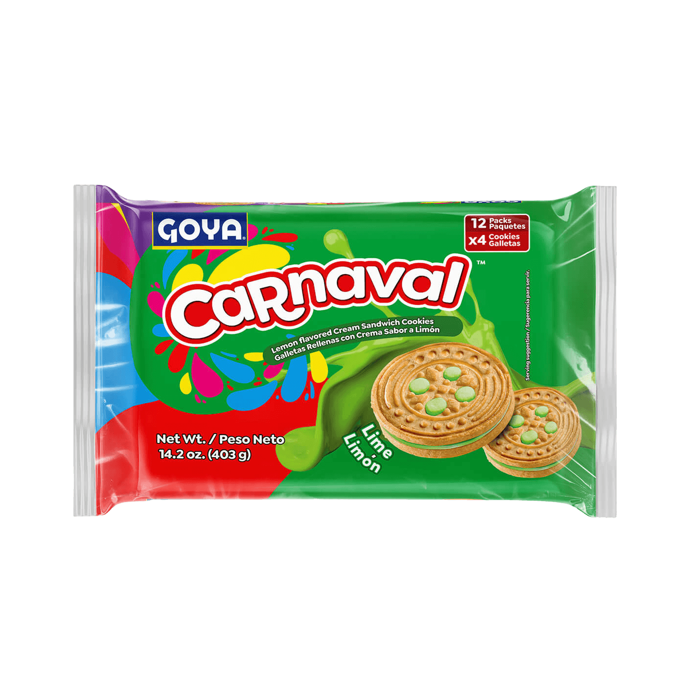 Goya Carnaval Lime 14.2oz (12/cs) Goya Carnaval Lime 14.2oz (12/cs)
