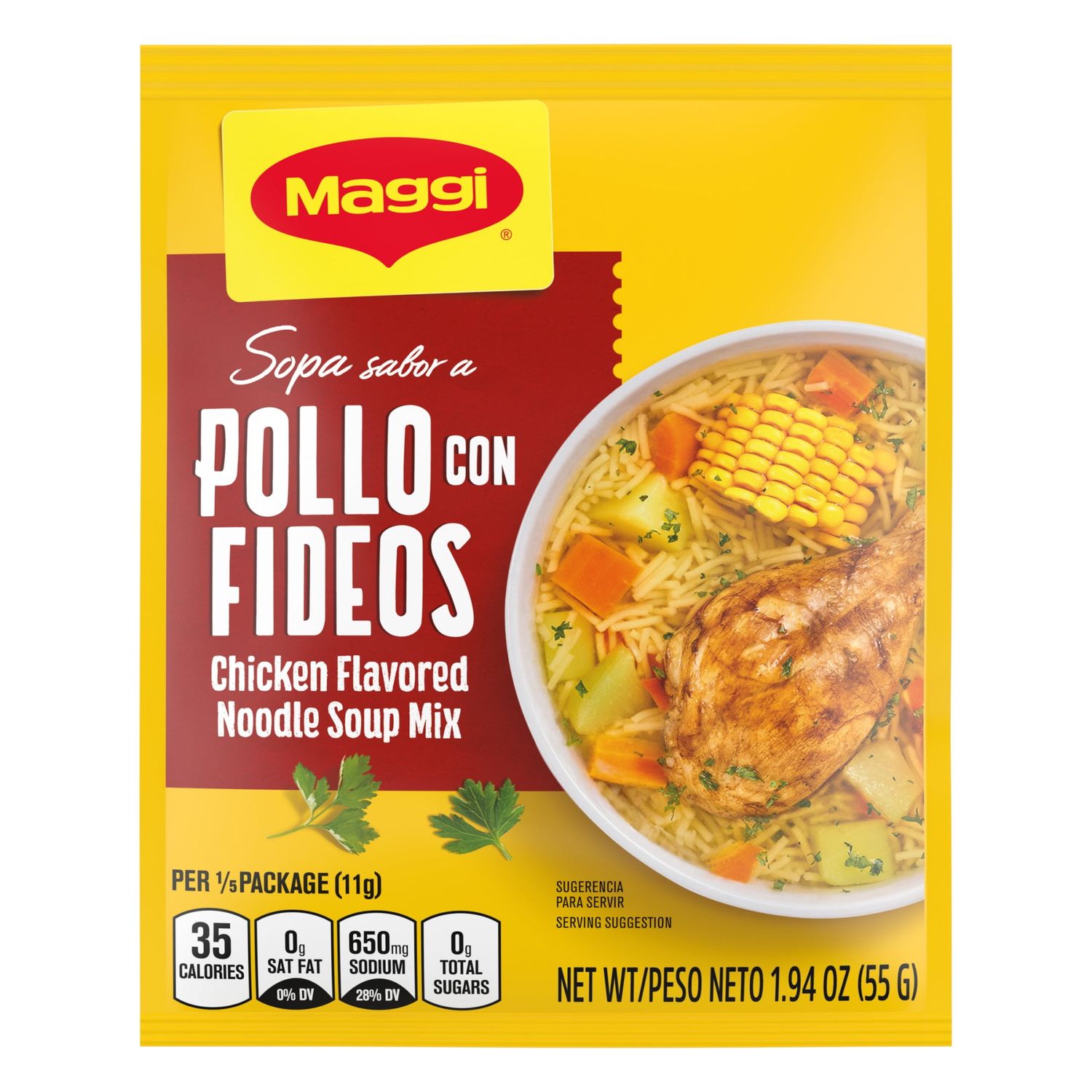 Maggi 1.9oz Chicken Noodle Soup (24/ cs)