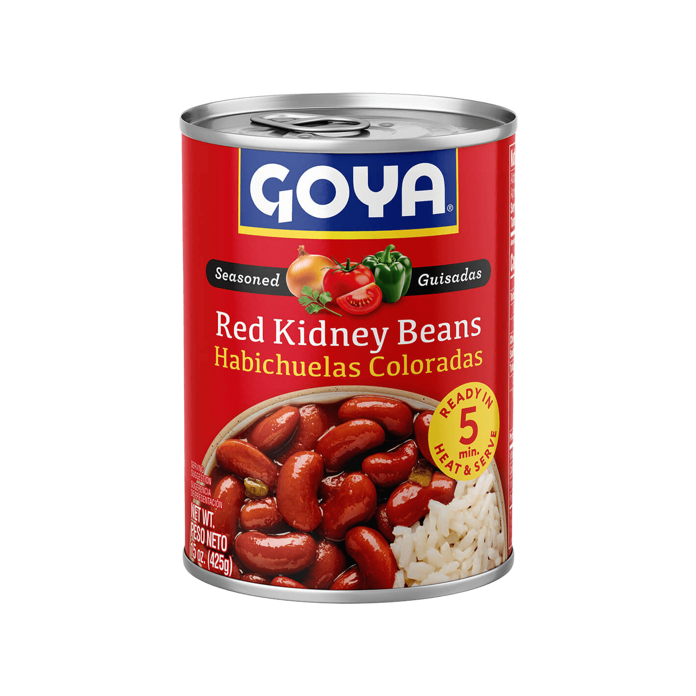 Red Kidney Beans in Sauce / Coloradas Guisadas 15oz Can (24/cs)
