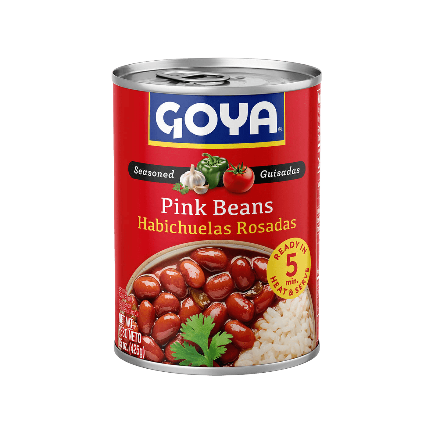 Pink Beans in Sauce / Rosadas Guisadas 15oz Can (24/cs)
