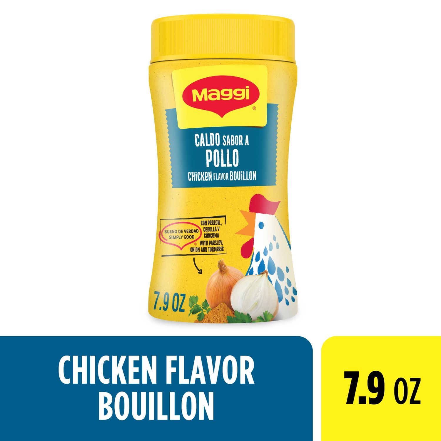 Maggi Chicken Bouillon Jars 7.9oz (12/cs)