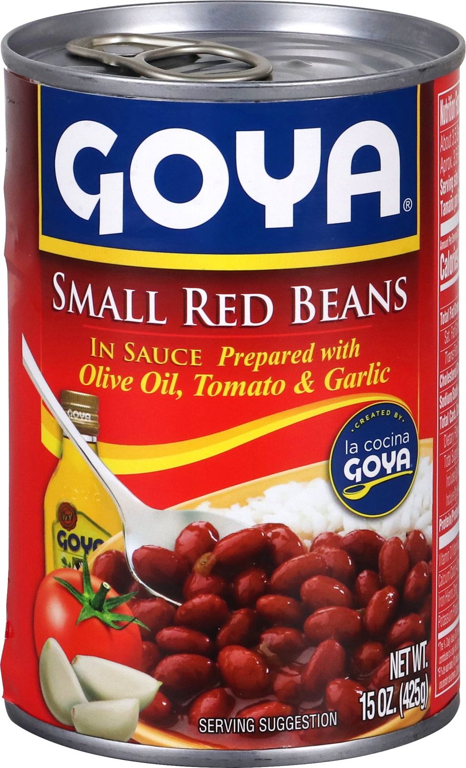 Small Red Beans In Sauce / Frijoles Rojos Pequeños 15oz Can (24/cs)