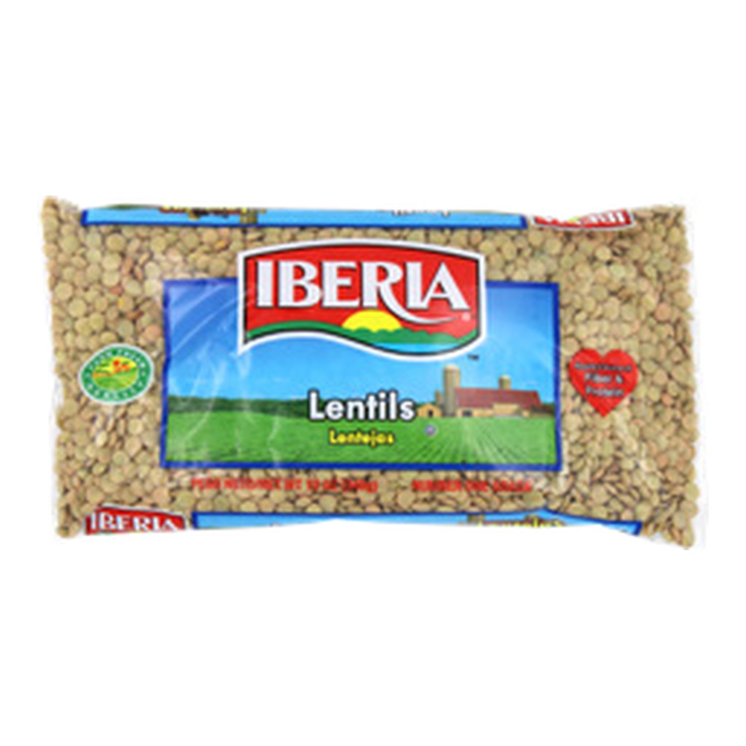 IB Lentil Beans Dry 12 oz (24/cs)