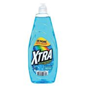 24oz Xtra Dish Liquid - Crystal Clean Blue (8/cs)