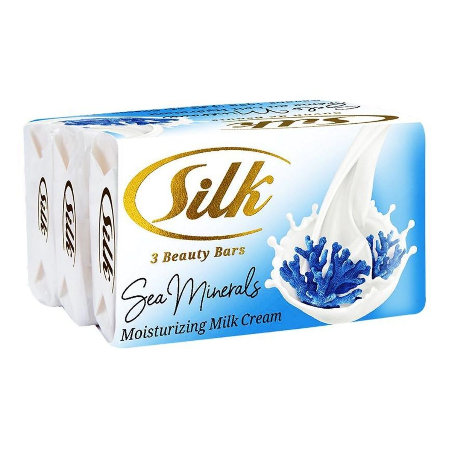 3Pk Silk Soap - Sea Minerals (24/cs)
