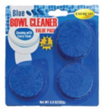 3 ct Toilet Bowl Cleaner Blue (48/cs)
