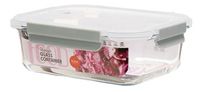 51.4oz Rectangle Glass Container (12/cs)