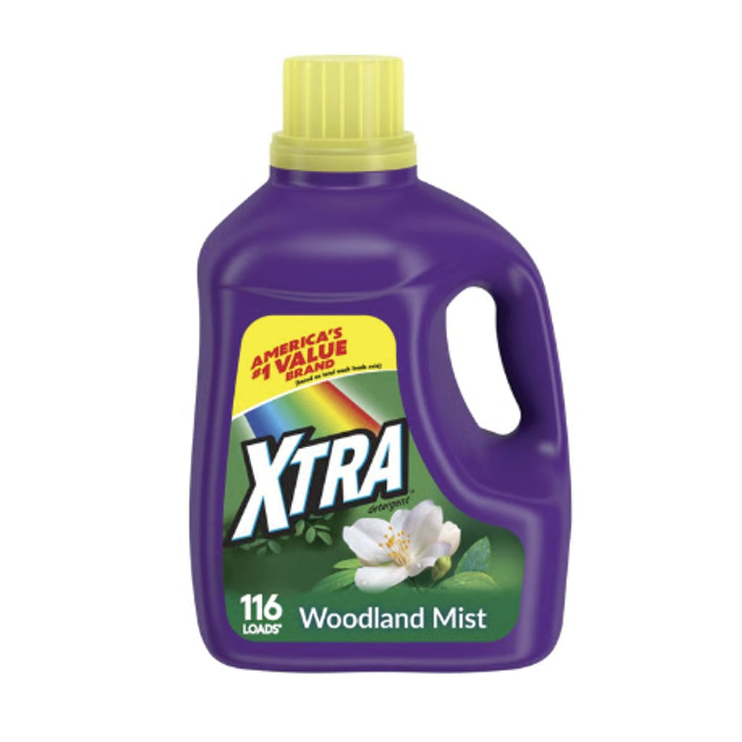 139.2oz Xtra Laundry Liquid Detergent-Woodland Mist (4/cs)