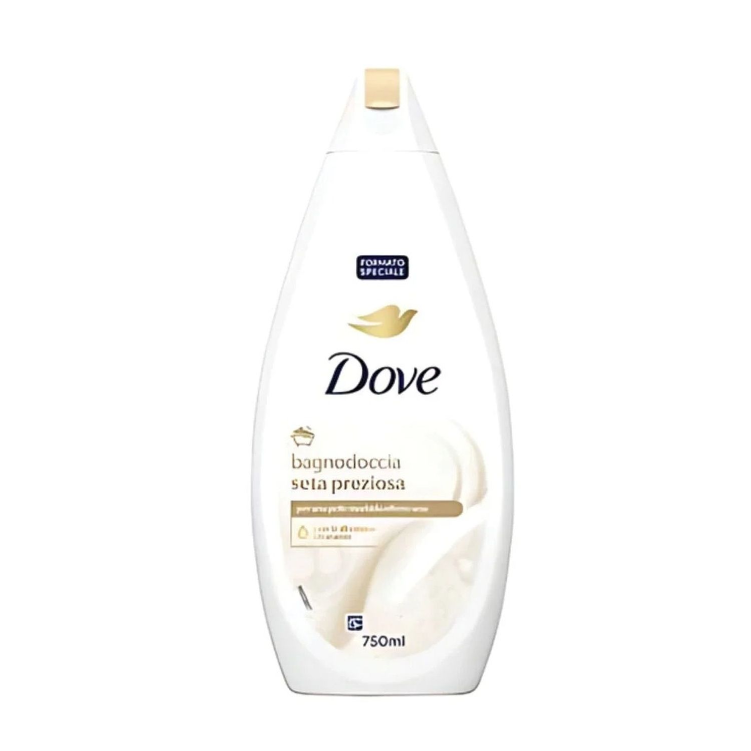 750ml. Dove Body Wash- Silk (12/cs)