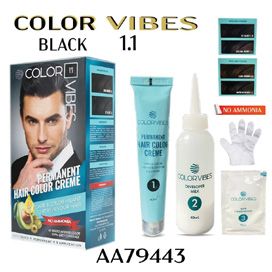 Color Vibes, Hair Color - Men's Black (24/cs)