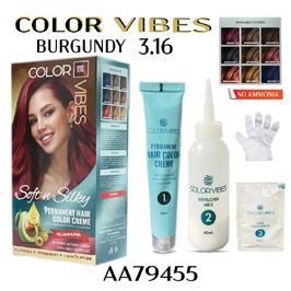 Color Vibes, Hair Color - Women Burgundy (24/cs)