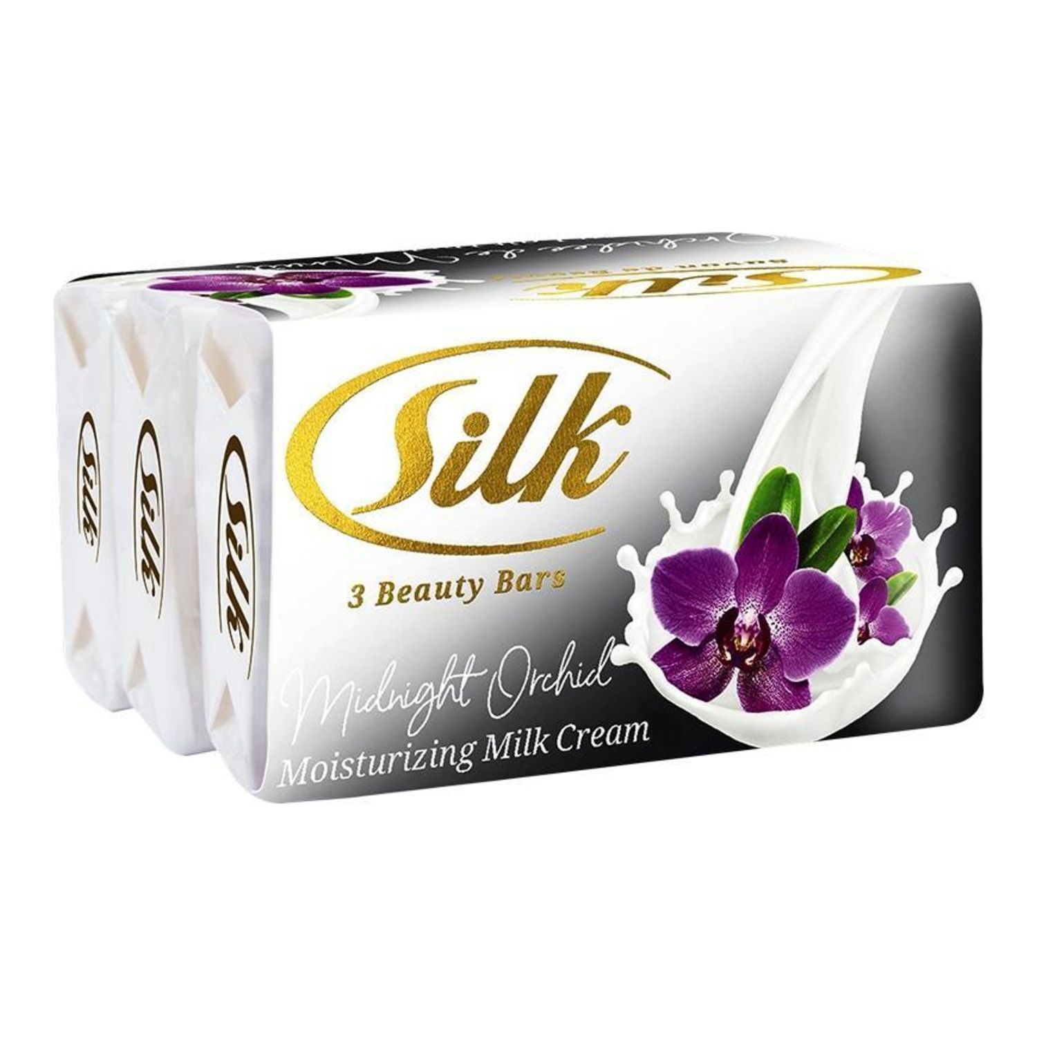 3Pk Silk Soap - Midnight Orchid (24/cs)