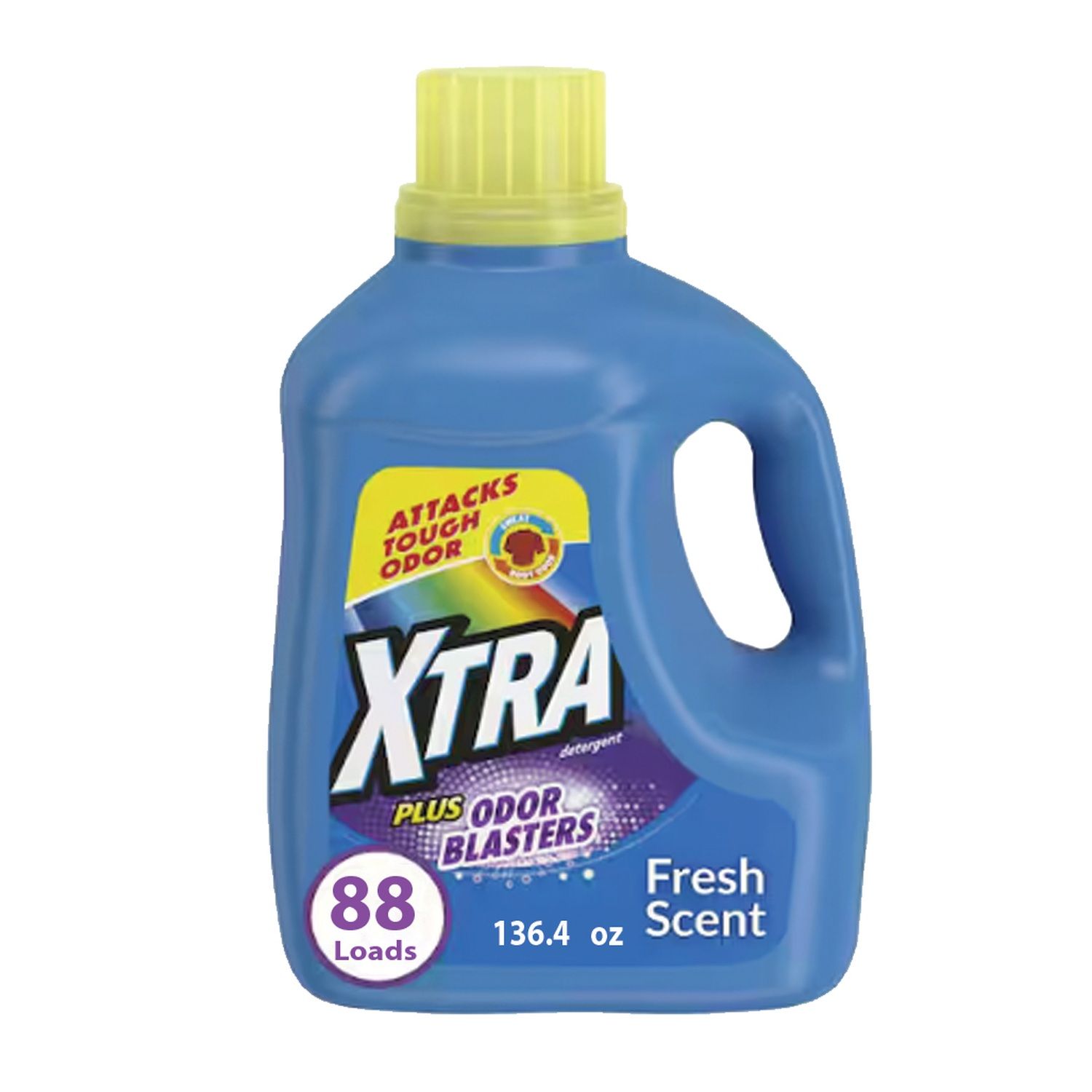 136.4oz Xtra Laundry Liquid Detergent- W/Odor Blast (4/cs)