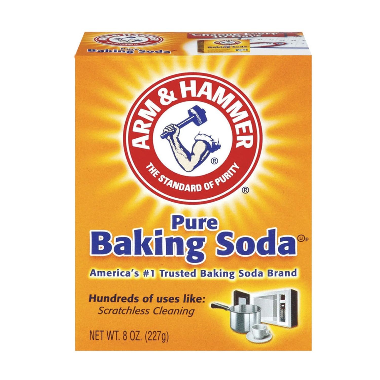 8oz Arm &amp; Hammer Baking Soda (24/cs)