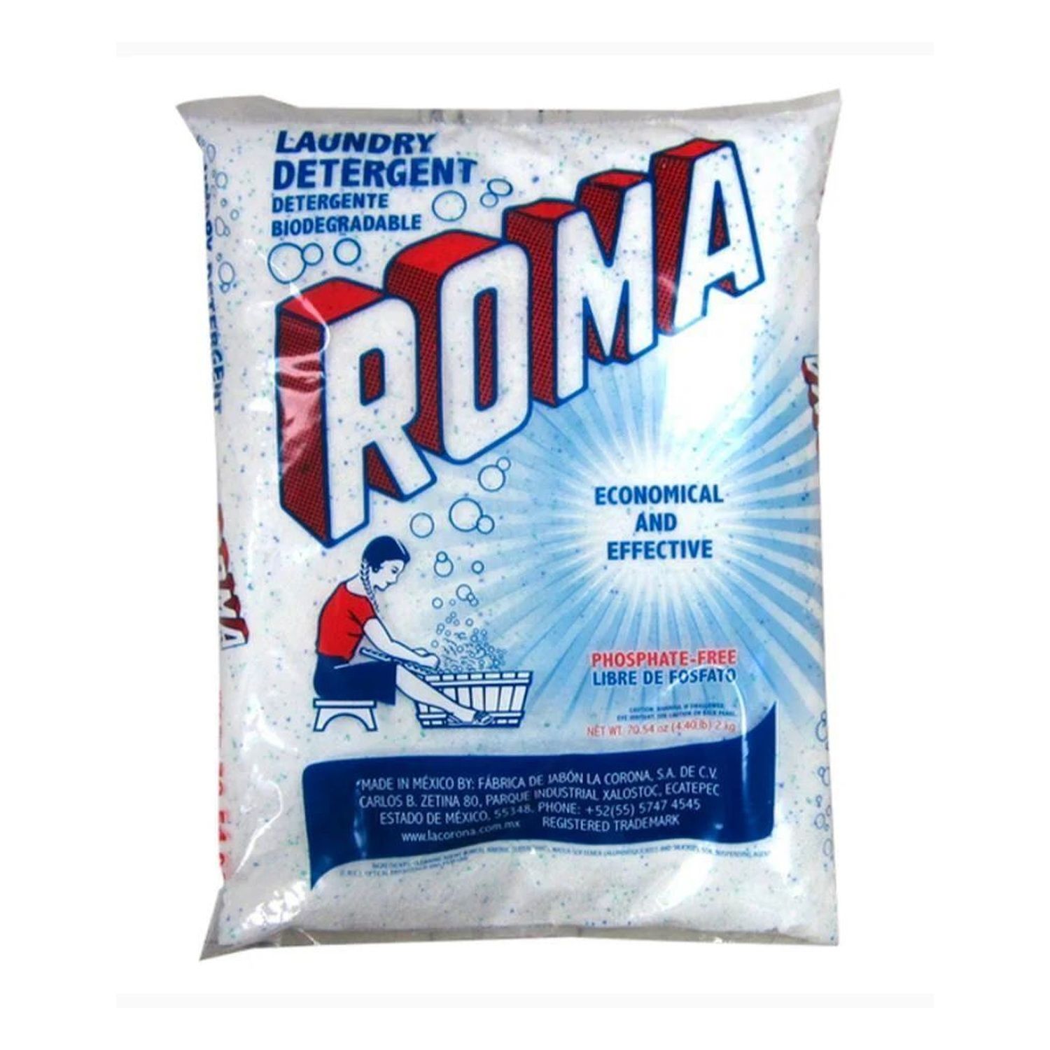2kg {70.54oz} Roma Powder Detergent (10/cs)