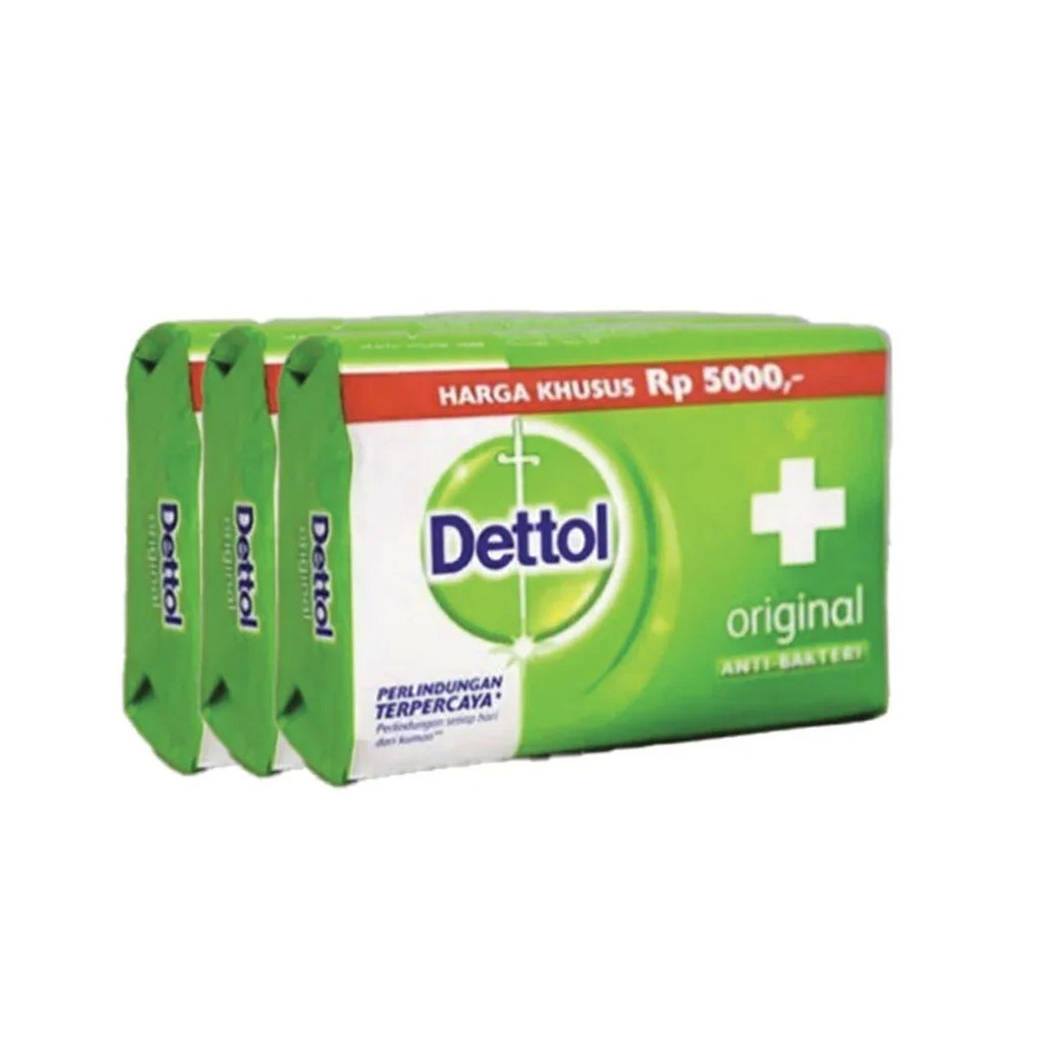 3pk 100gr Dettol Soap- Original (48/cs)