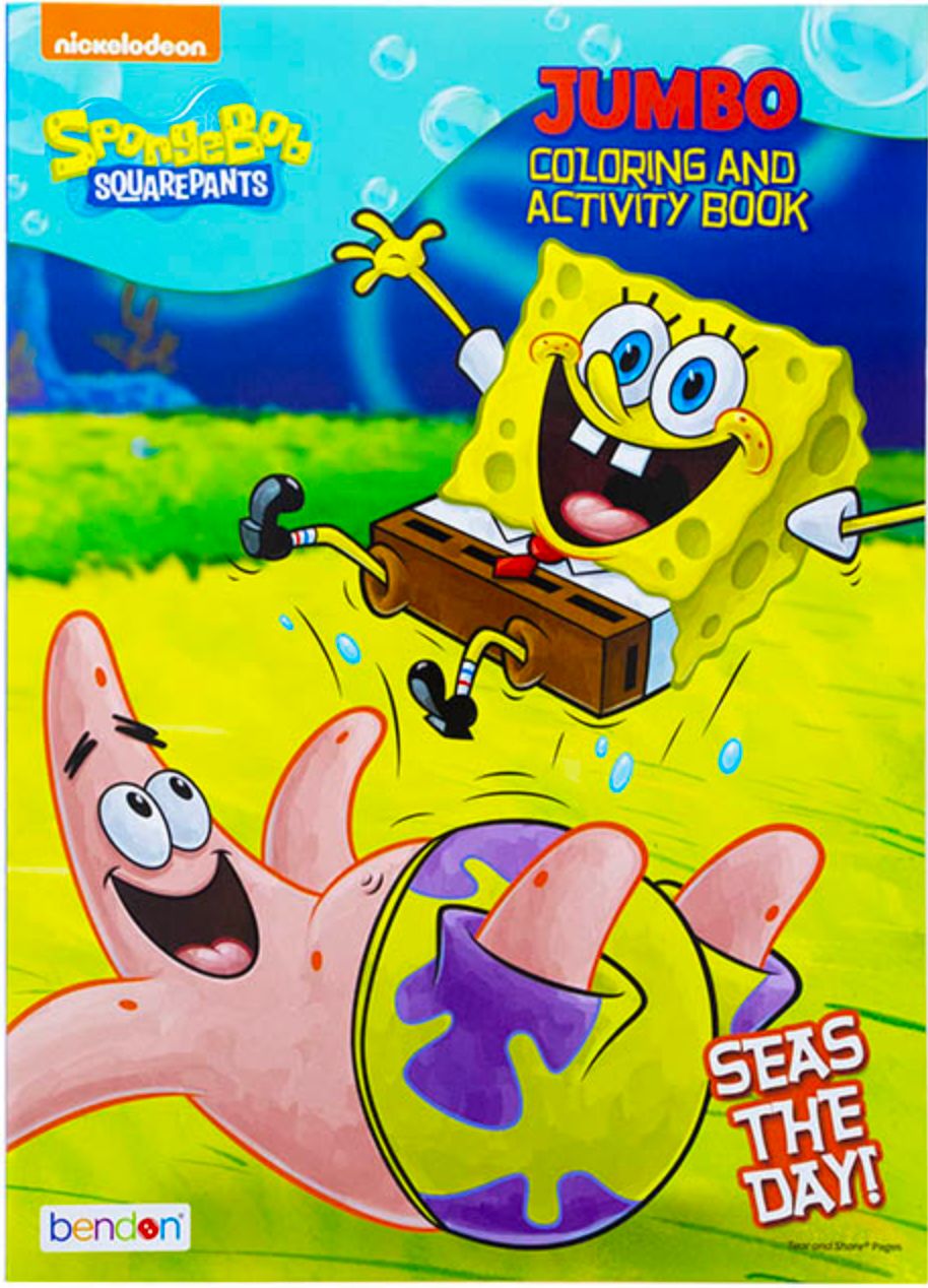 SpongeBob Coloring Book (24/cs)