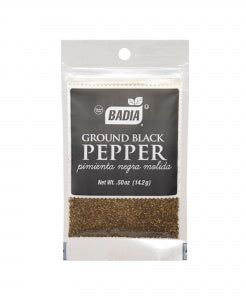 0.5oz Pepper Ground Black (12/cs)