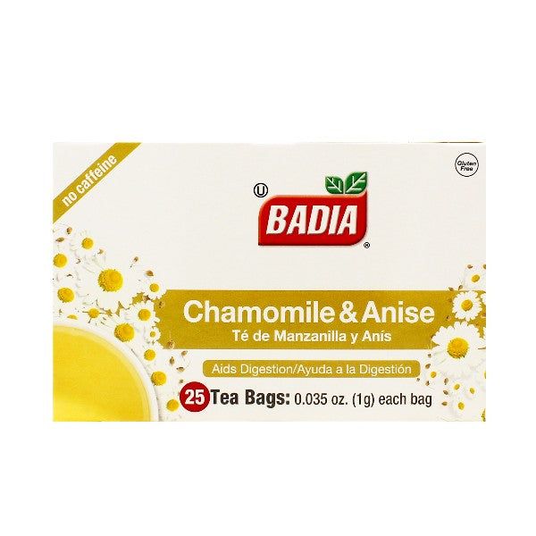 25 Bags Chamoille and Anise Tea (10/cs)
