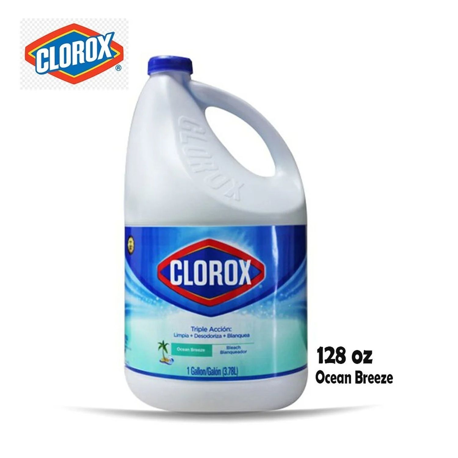 128oz Clorox Bleach - Ocean Breeze (6/cs)
