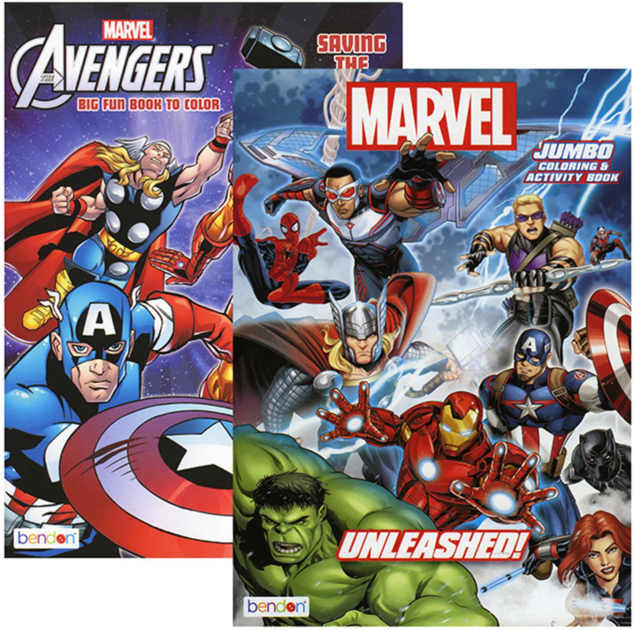 Avengers and Marvel Coloring Book (36/cs)